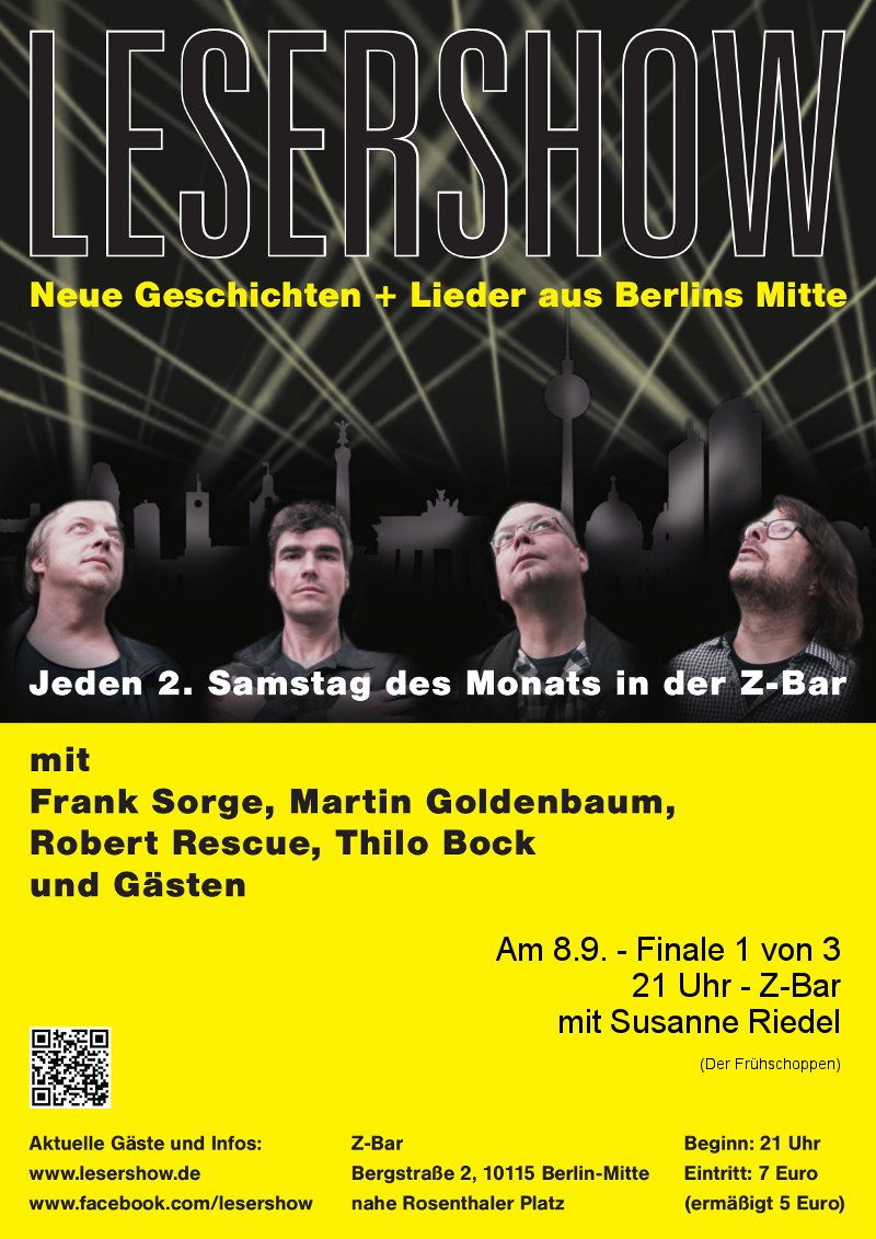 Lesetermin 8.9.18